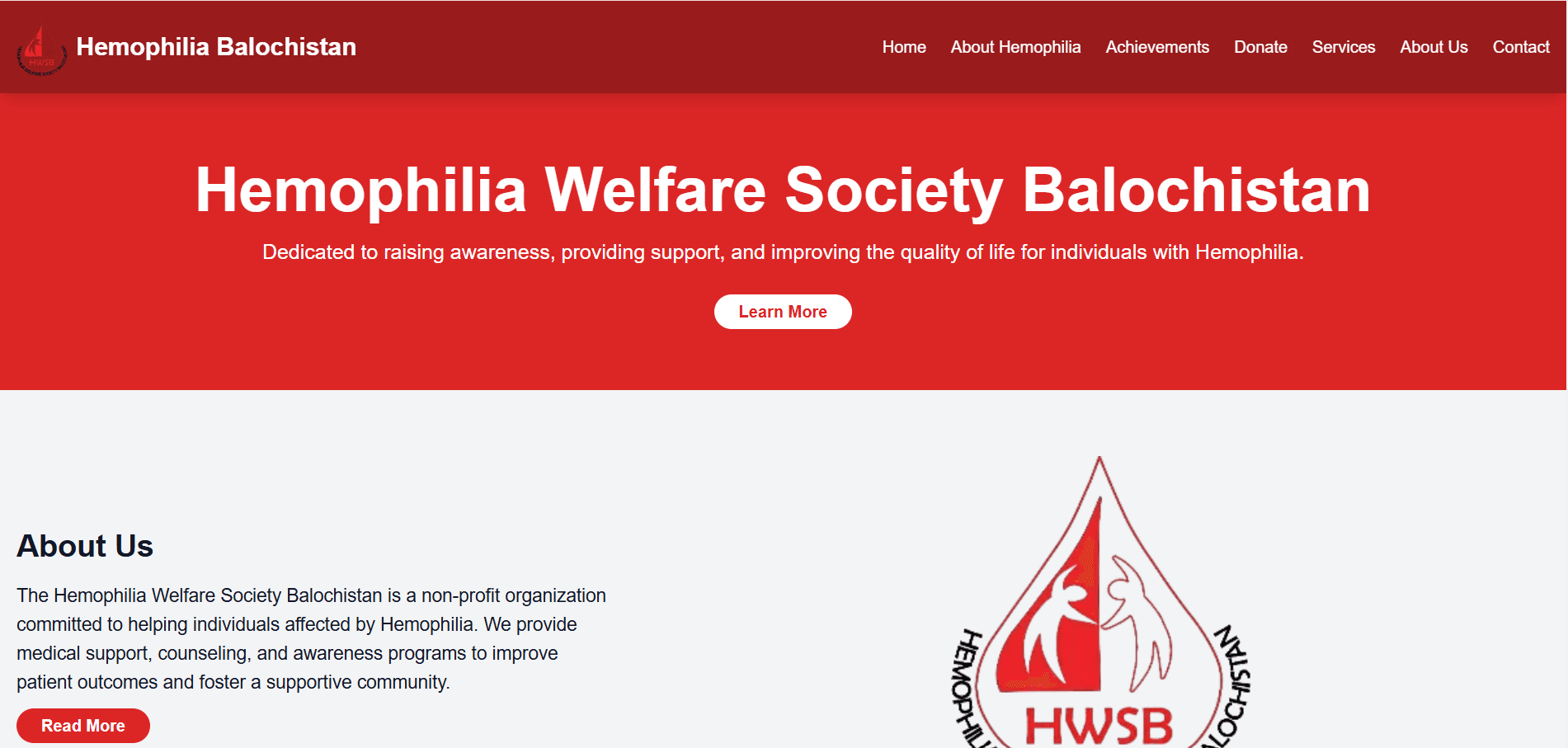 Hemophilia Welfare Society Balochistan